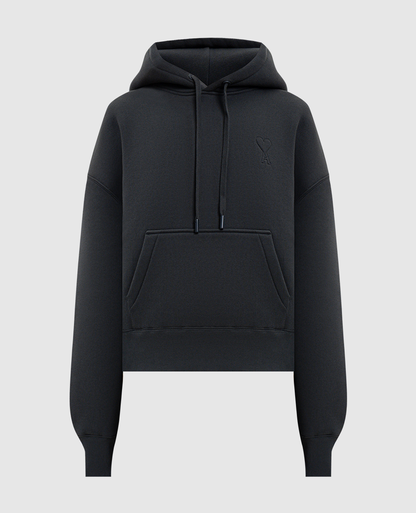 

Серые худи с эмблемой Ami De Coeur, Серый, Худи