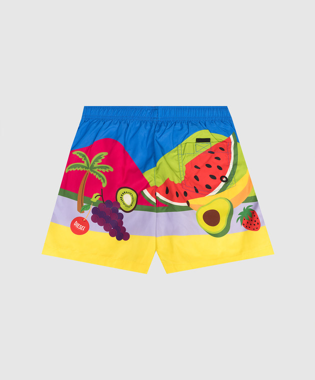 Diesel Дитячі шорти для плавання в принт J02703KXBTD зображення 2