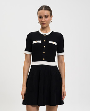 Simkhai Черное платье мини Astoria 6251575K