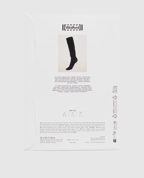 Wolford Черные гольфы с шерстью 100 den 41817