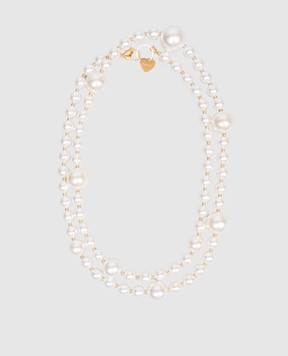 Dolman Bijoux Біле намисто 75172