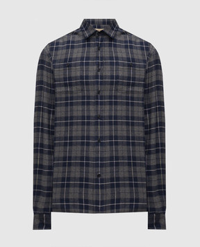 Woolrich Сіра сорочка в клітинку CFWOSI2001MRUT5058