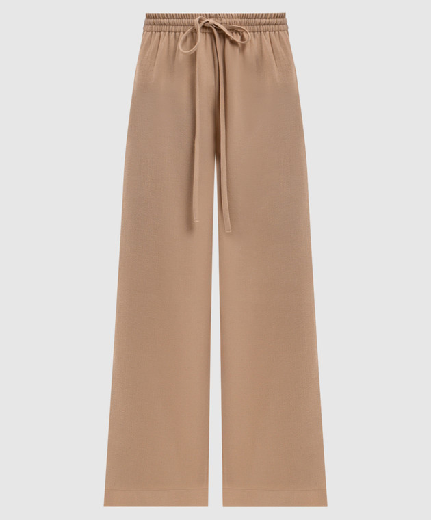 Ermanno Scervino Бежеві штани з вовни D492P362XQQ