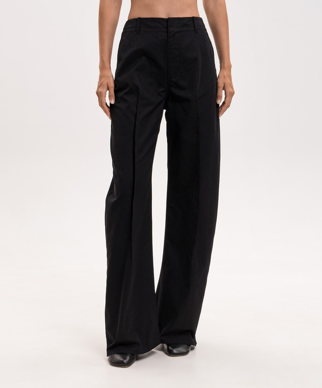 Maison Margiela MM6 Черные штаны S52KA0582M36019 изображение 3