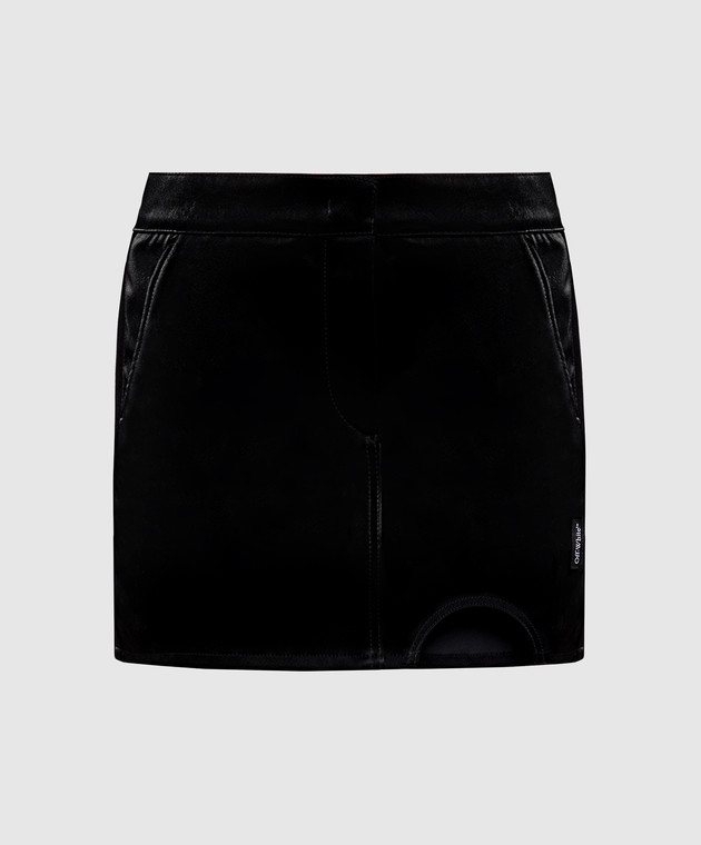 Off-White Черная юбка мини 2FS00373B