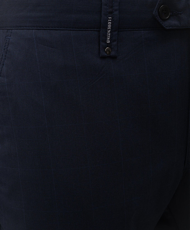 Florentino Сині штани в клітинку 126568612706 зображення 5