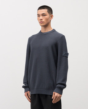 Stone Island Серый джемпер с кашемиром L1S155100032S00FA