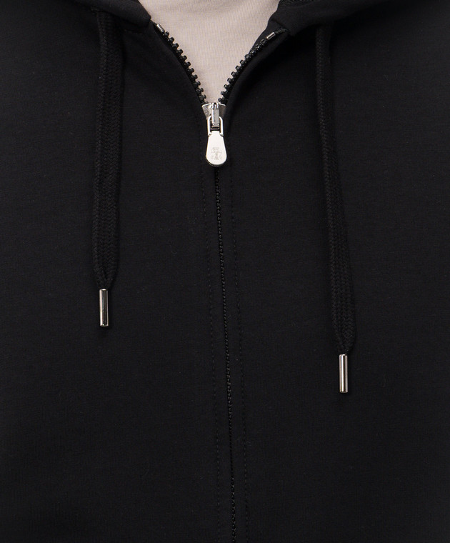 Brunello Cucinelli Чорна спортивна куртка MW8639069G зображення 5