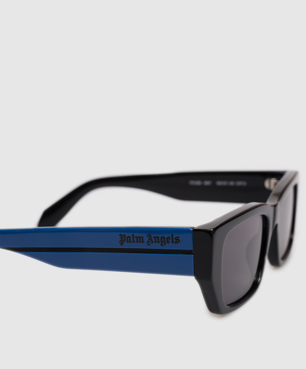 Palm Angels Черные очки с контрастным логотипом PA1030450753 изображение 4