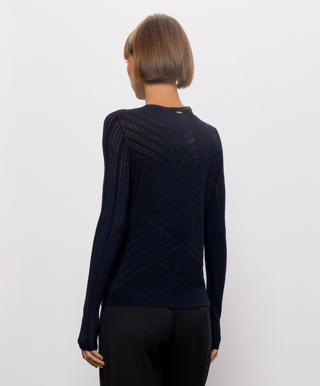 Twinset Синий джемпер 262TP3492 изображение 4