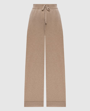 Demiur Бежевые брюки из кашемира CASH422