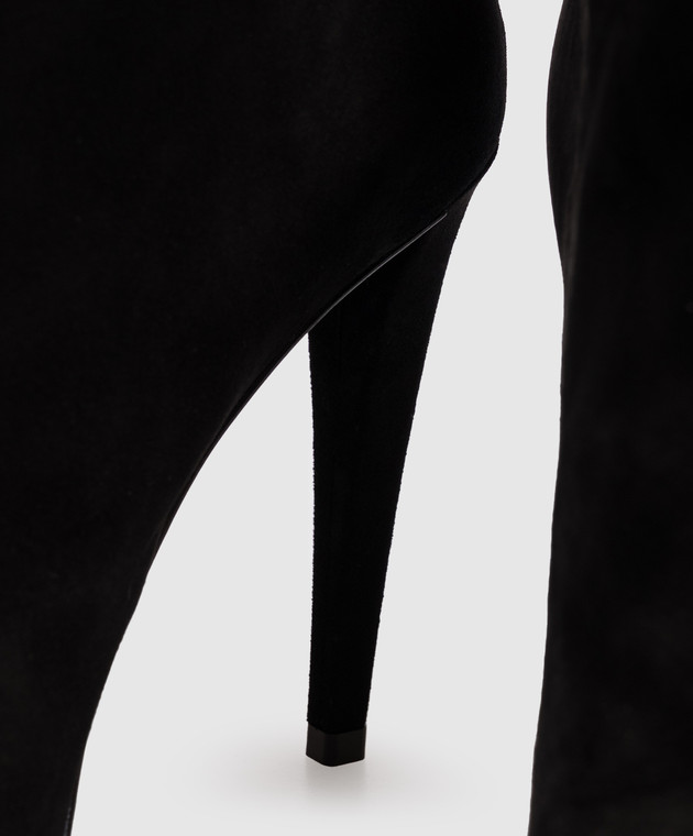 Giuseppe Zanotti Коричневые замшевые ботильоны Desideria I670004 изображение 5