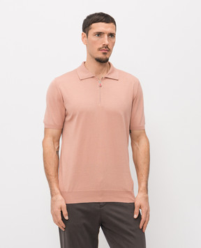 Kiton Рожеве поло UMKX33Z