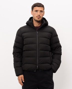 Moncler Черный пуховик Arajoki L20911A00035599KJ