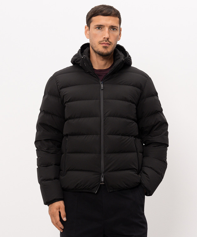 Moncler Черный пуховик Arajoki L20911A00035599KJ изображение 3