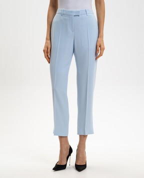 Alexander McQueen Голубые штаны 857718QEAAA