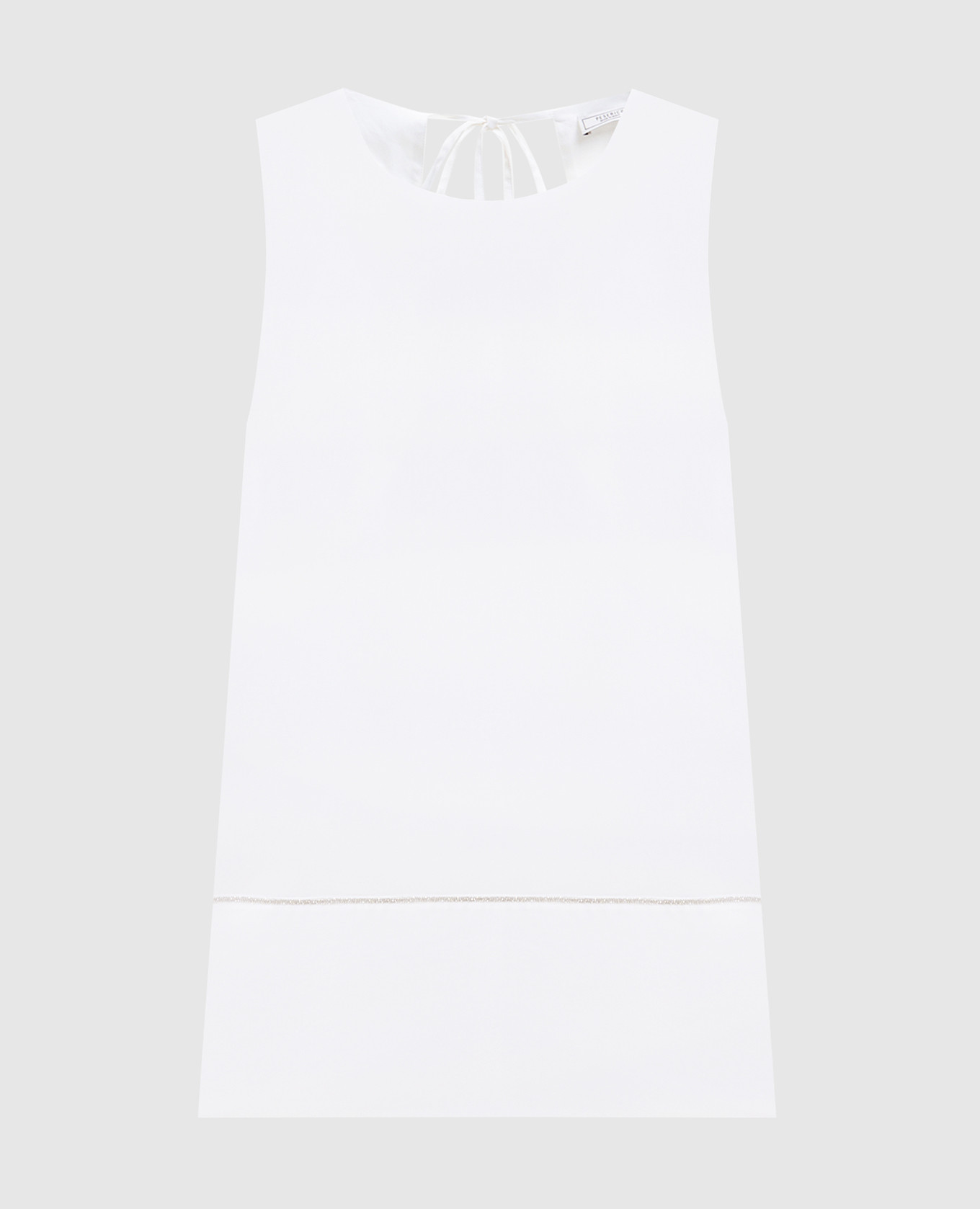 

Белый топ с цепочкой мониль, Топы