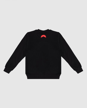 Sprayground Дитячий чорний світшот Get Out Bear SPY1425EBLK