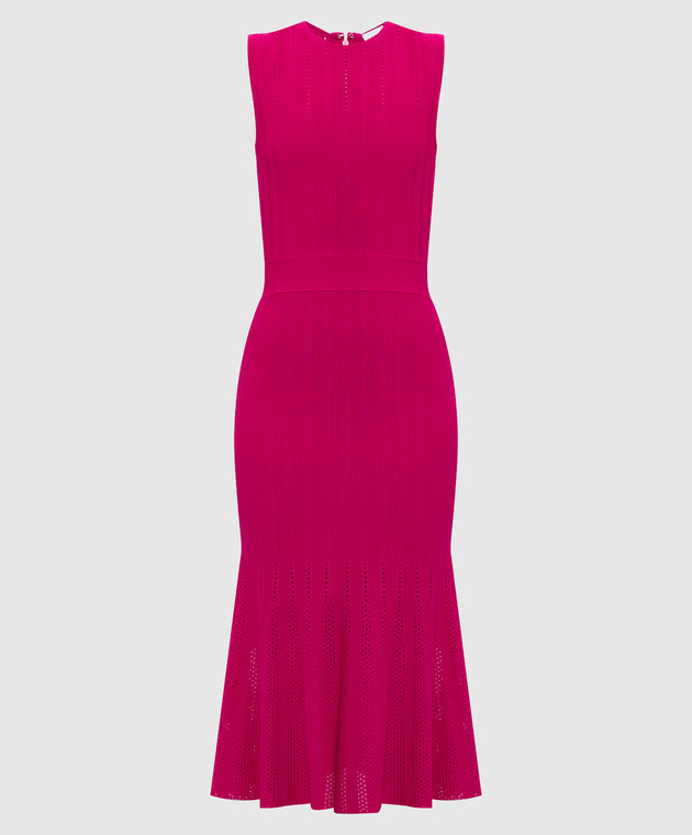 Herve Leger Розовое платье миди Alice 46DKP8576138