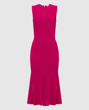 Herve Leger Розовое платье миди Alice 46DKP8576138