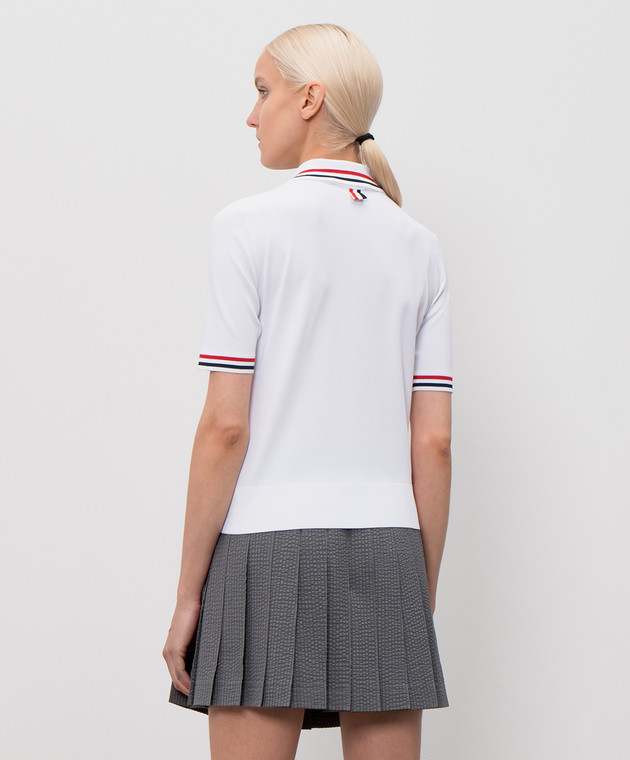 Thom Browne Белое поло FKP132AY5502 изображение 4