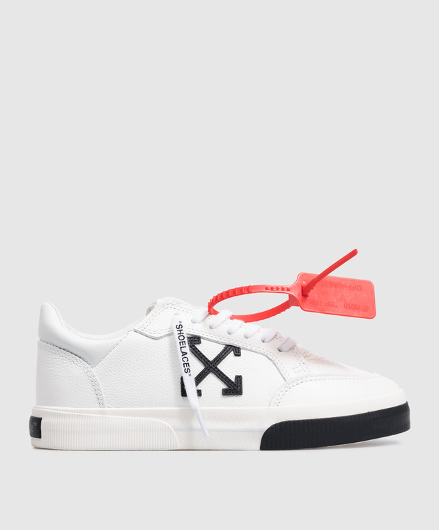 Off-White Білі шкіряні кросівки Vulcanized W288C9L002