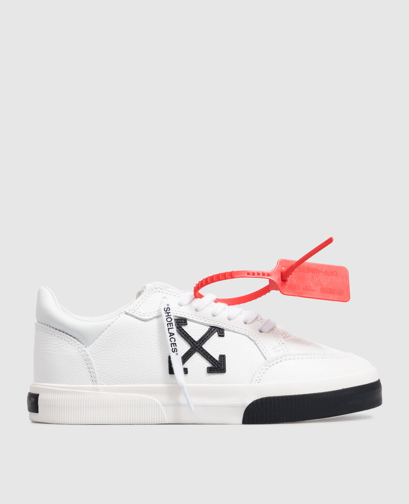 Белые кожаные кроссовки Vulcanized