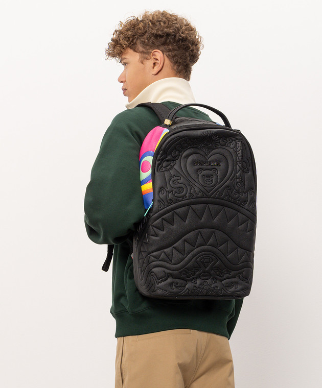 Sprayground Дитячий чорний рюкзак BEYOND THE DREAM 910B8640NSZ зображення 2