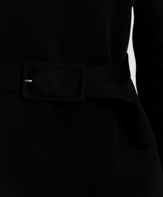 Tom Ford Чорний джемпер з поясом MAK1494YAX1085 зображення 5