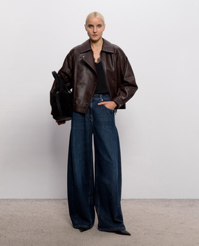 Twinset Черный топ с кружевом 262TP2124