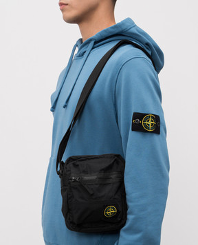 Stone Island Синя сумка з логотипом K2S159200019S0257