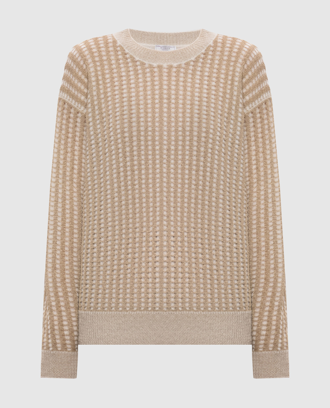 

Бежевый свитер с шерстью альпаки, Свитера