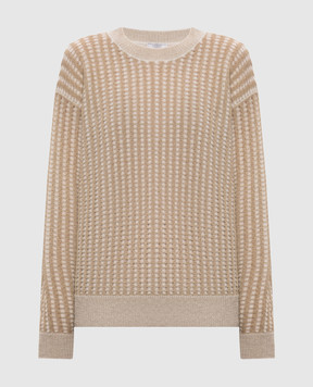 Peserico Бежевий светр з вовною альпаки A99089F079103H