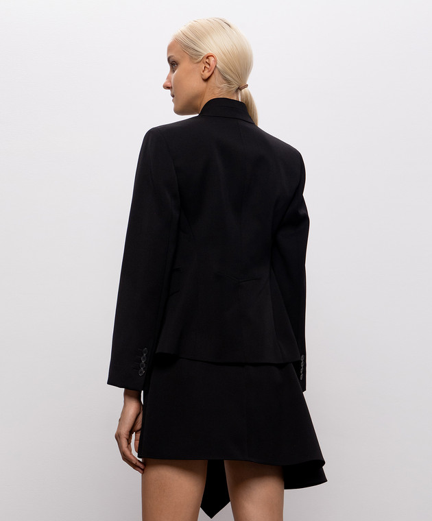 Givenchy Чорний жакет з вовни BW30RB167D зображення 4