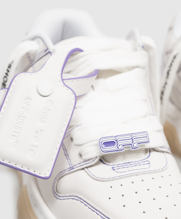 Off-White Білі шкіряні кросівки OOO Chunky OF05741101 зображення 5