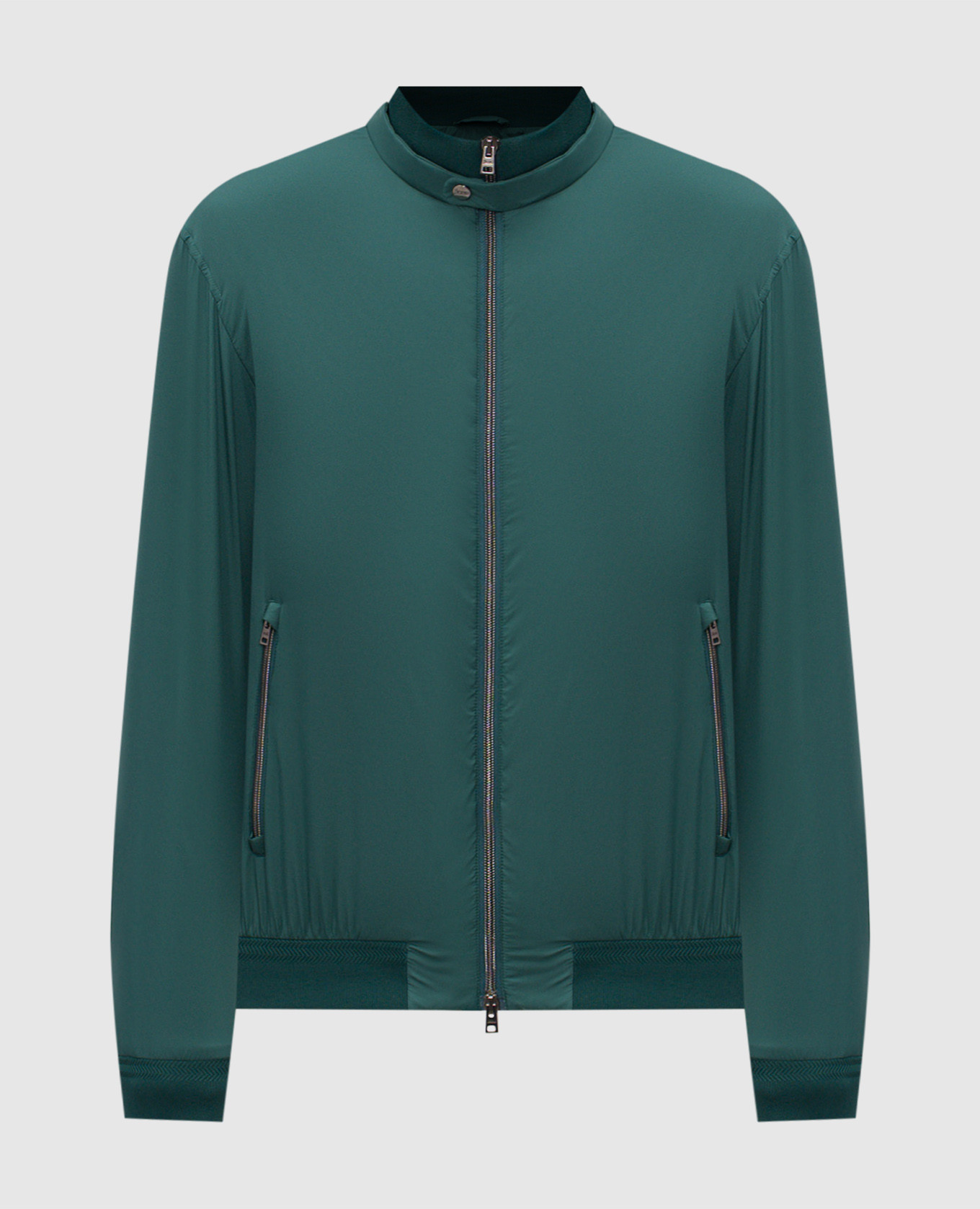 Зеленая куртка