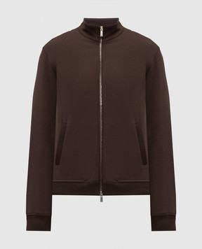 MooRER Коричневая спортивная куртка CRISPIN CRISPINFELPAIT