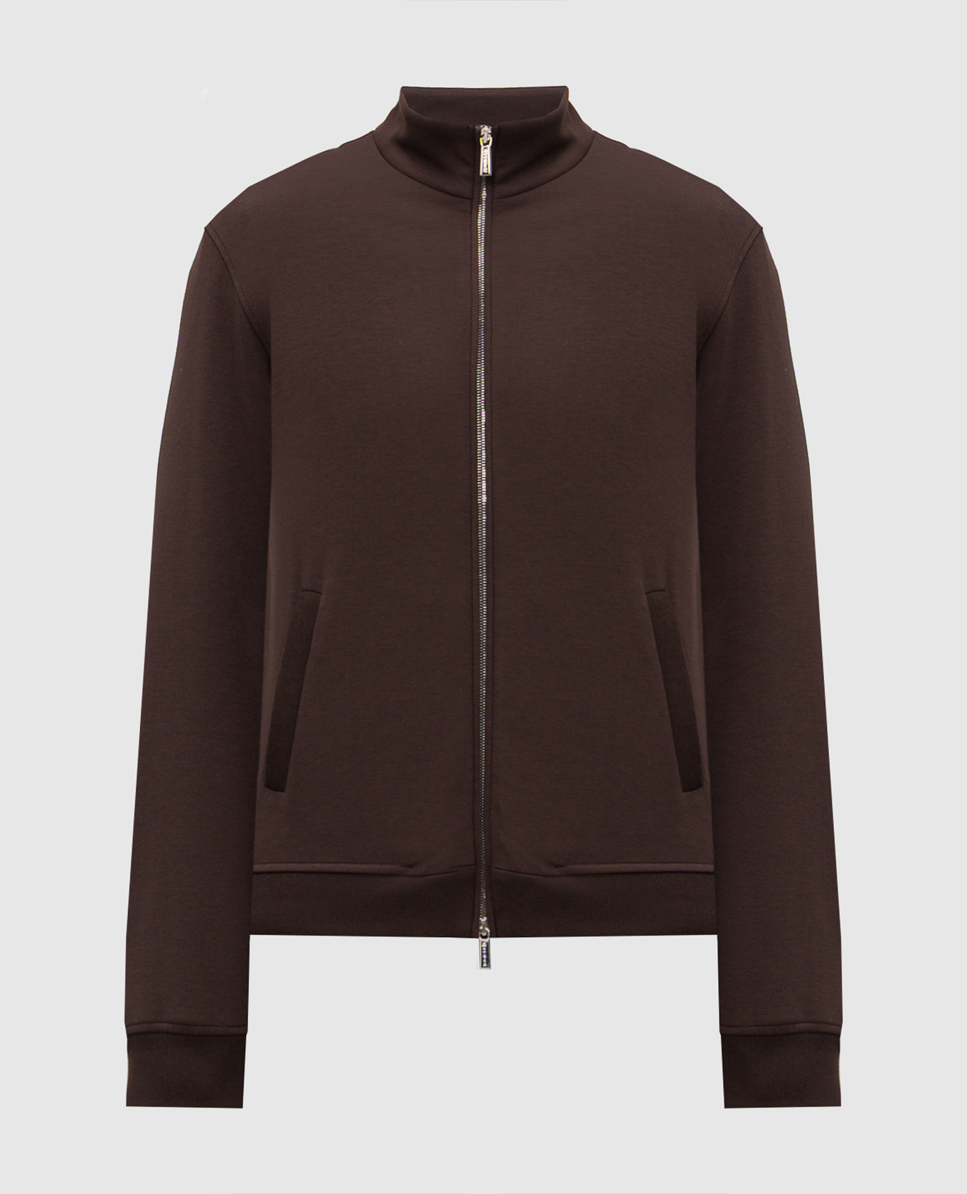 Коричневая спортивная куртка CRISPIN