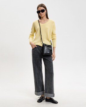 Allude Желтый пуловер из кашемира 26211212