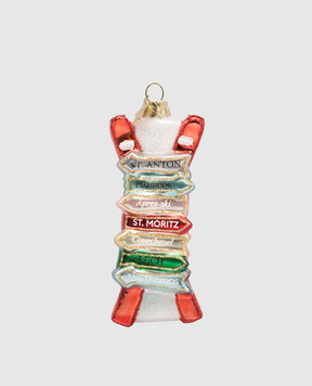 Vondels Ялинкова іграшка Ski Names 3237000115039