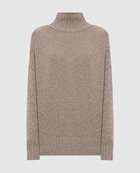 Allude Бежевий светр з вовни та кашеміру 26517633