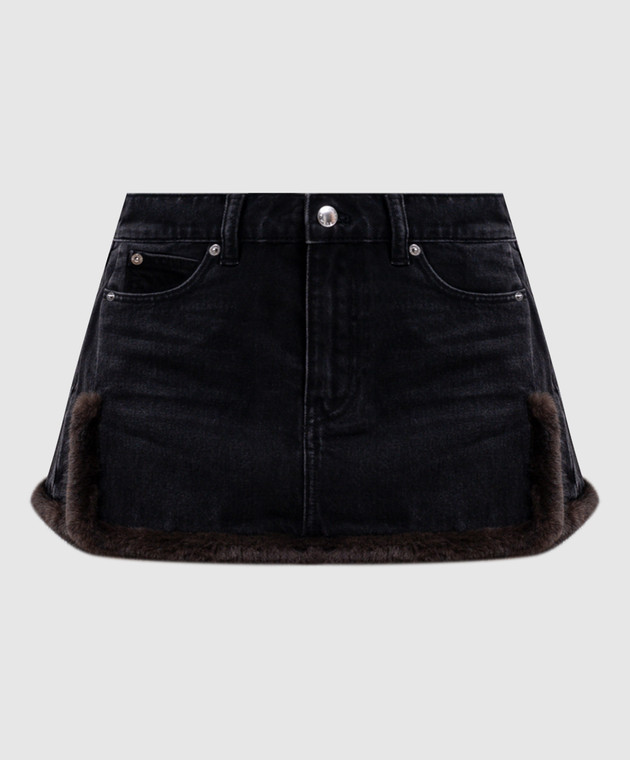 Alexander Wang Чорна джинсова спідниця міні 4DC4265907