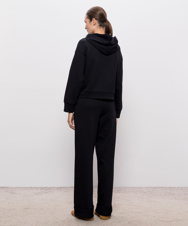 Twinset Черный спортивный костюм 262LI2ZBB изображение 4