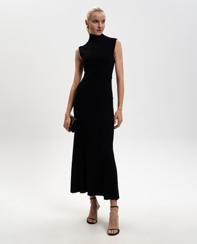 PROENZA SCHOULER Чорна сукня з вовною Federica R2617321KY415