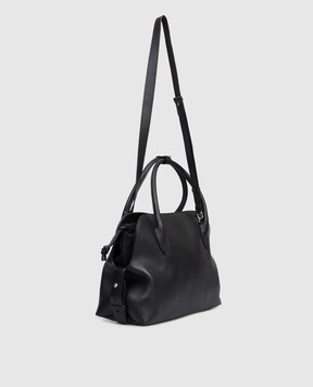 Ann Demeulemeester Черная кожаная сумка-тоут Dolly B0013893LT191