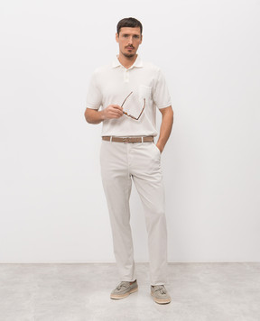 Agnona Сірі штани T711U2NUC079