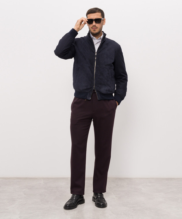 Canali Сорочка кольору айворі в клітинку GD03813CCL70A1 зображення 2