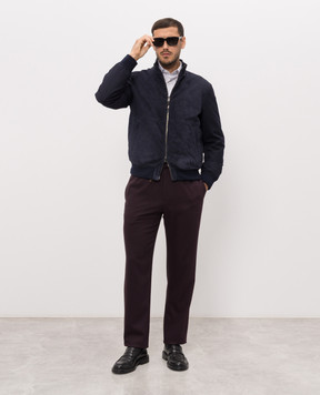 Canali Сорочка кольору айворі в клітинку GD03813CCL70A1