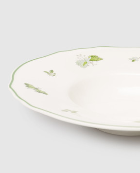 Geminiano Cozzi 1765 Біла порцелянова тарілка для пасти Rosa Rosae SKBBU26259019