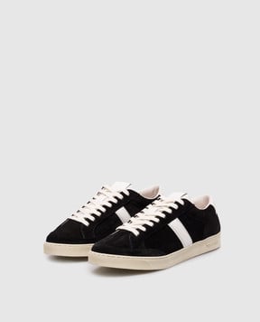 Tom Ford Чорні замшеві кросівки Blake J1597LCL046N